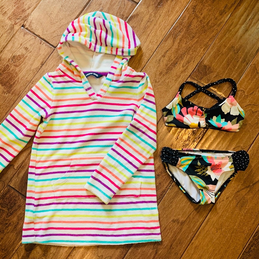 5T girls swim lot